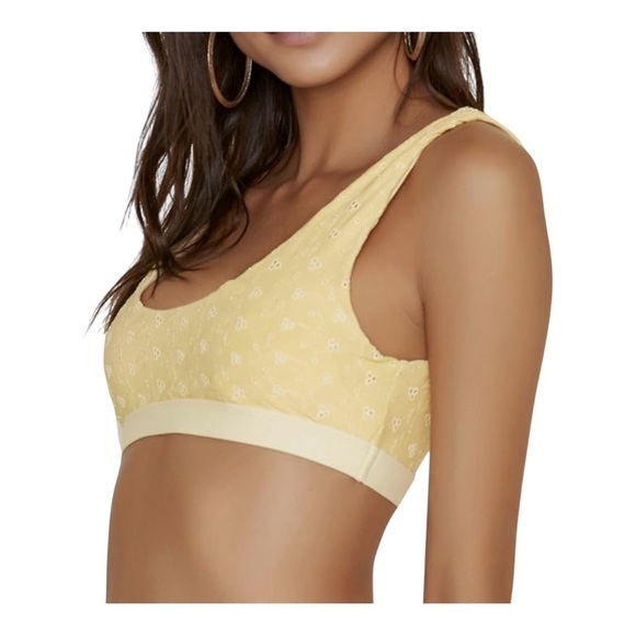 Dippin Daisys Eyelet Bikini in Sunshine Yellow NWT - Picture 6 of 10